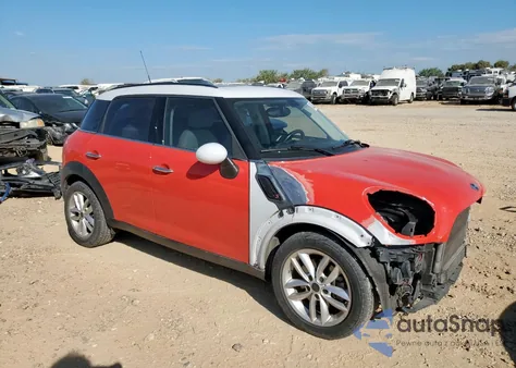 2012 Mini Cooper S Countryman из США, поврежденный, VIN WMWZC3C59CWL81174